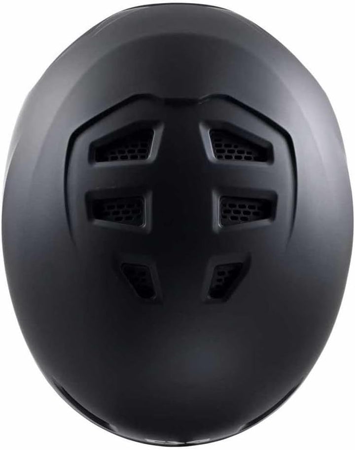 TSG Unisex Jugend All Terrain Solid Color Helm Sk8/Trott/Fahrrad/Wake/Ski/Schnee, Satin Black, XXS/X