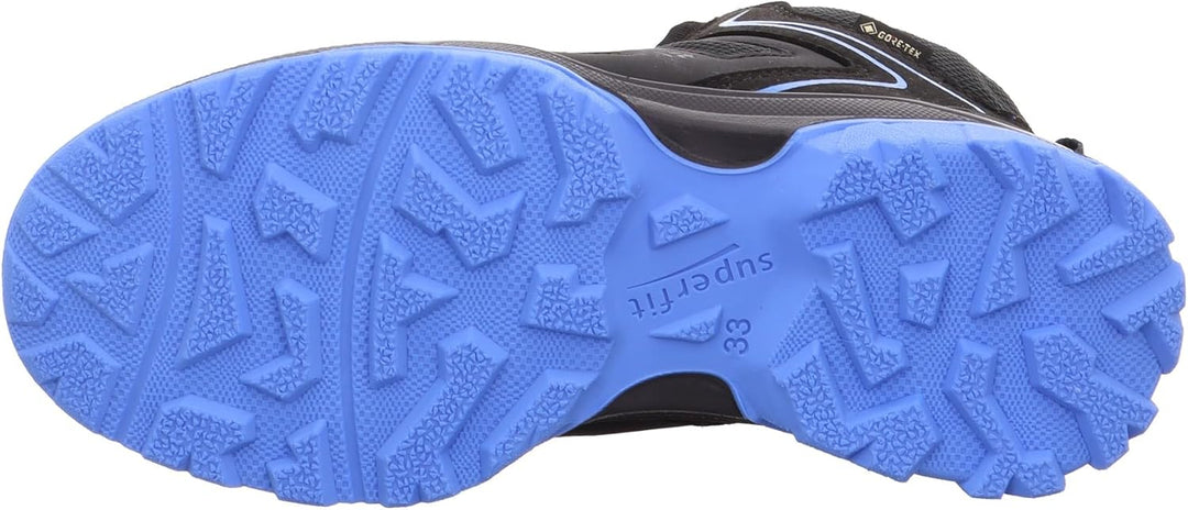 Superfit Jungen Jupiter Sneaker 31 EU Weit Schwarz Hellblau 0000, 31 EU Weit Schwarz Hellblau 0000