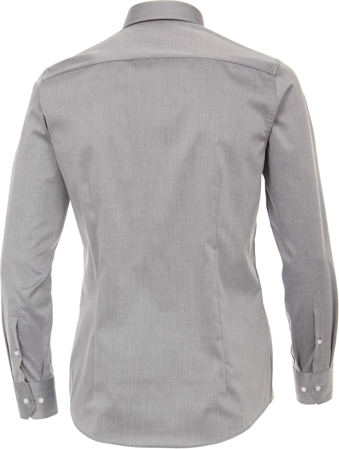 Venti Herren Twill Hemd uninah 001880 Modern Fit, Hellgrau