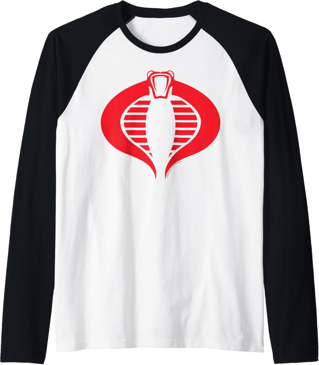 G.I. Joe Retro Silhouette Cobra Logo Raglan