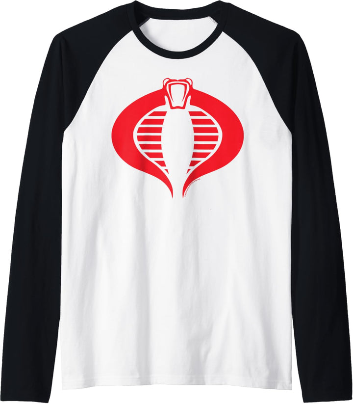 G.I. Joe Retro Silhouette Cobra Logo Raglan