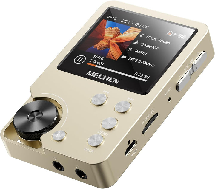 MECHEN M30 Hi Res MP3 Player, DSD FLAC DAC CUE Verlustfreier Hochauflösender Audio Player, HiFi Digi