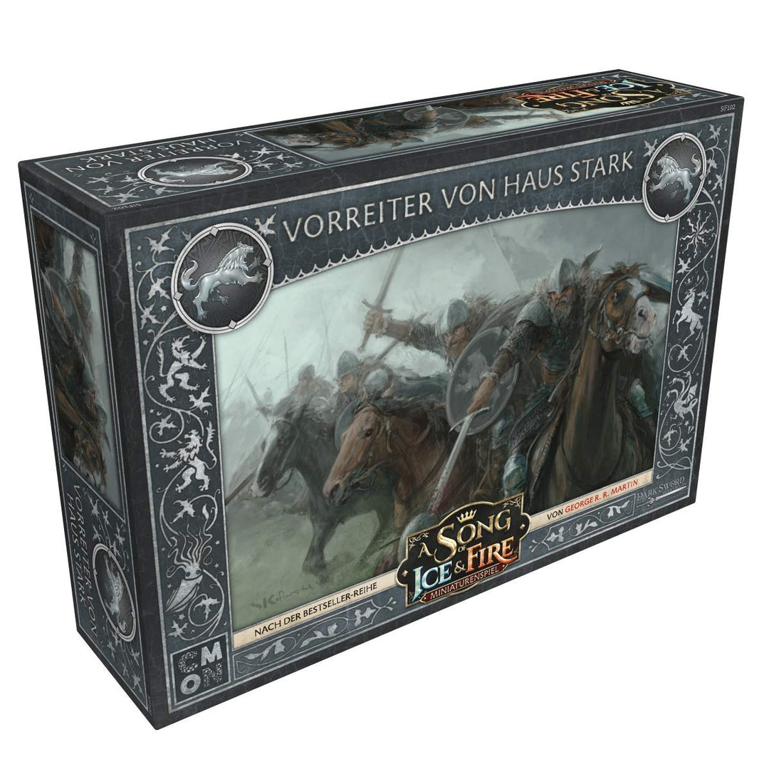 CMON | A Song of Ice & Fire – Vorreiter von Haus Stark | Erweiterung | Tabletop | 2 Spieler | Ab 14+