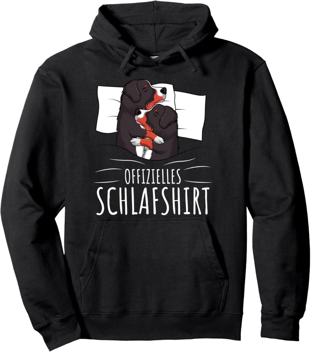 Offizielles Schlafshirt Berner Sennenhund Hunde Pullover Hoodie