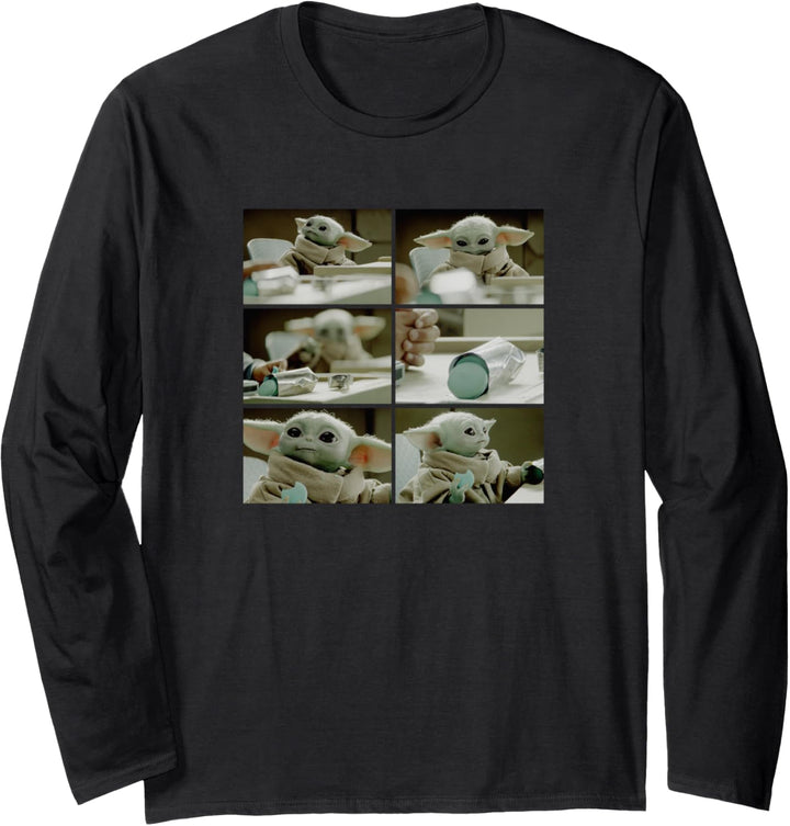 Star Wars: The Mandalorian The Child Cookie Stealer R12 Langarmshirt