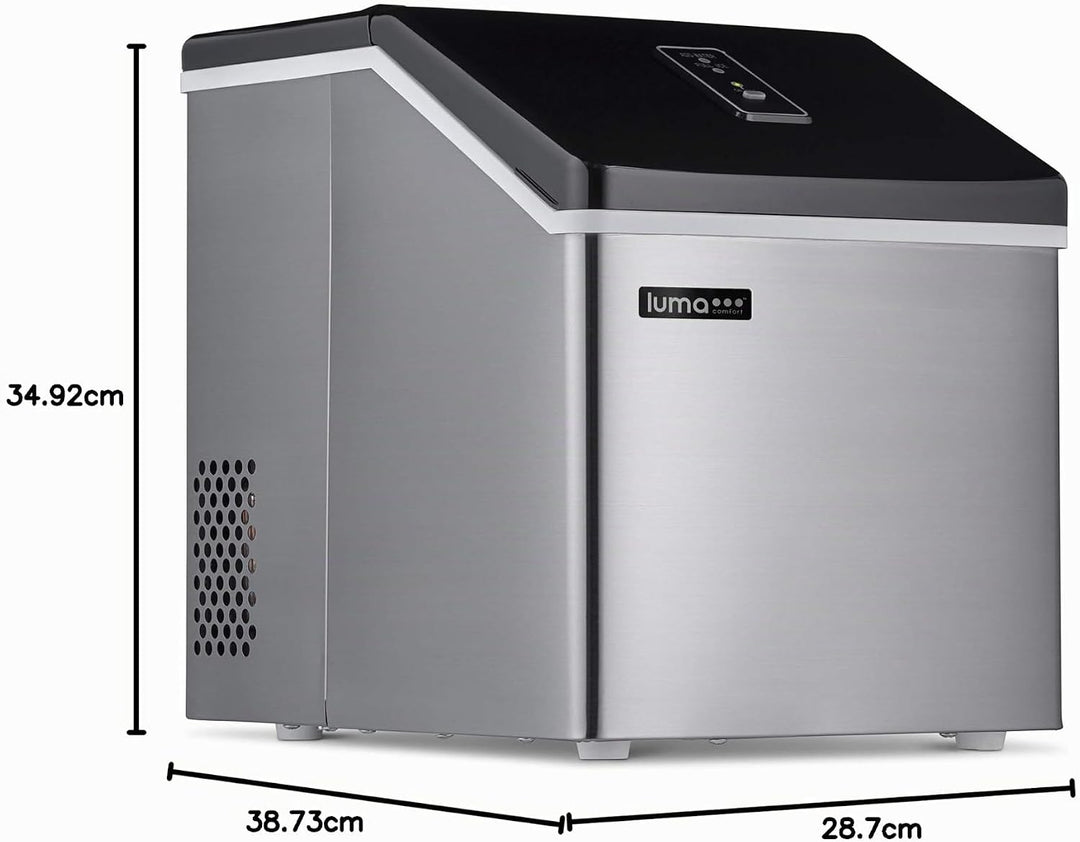 Luma Komfort im200ss tragbar klar Ice Maker, 28-pound