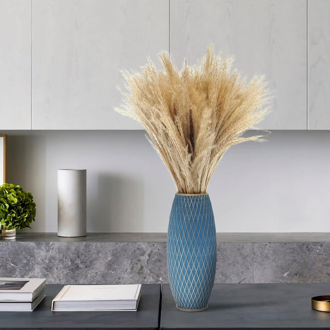 Suanti Blumenvase, 27,9 cm hohe Vase mit minimalistischem Design und einzigartigen Formen, Bodenvase