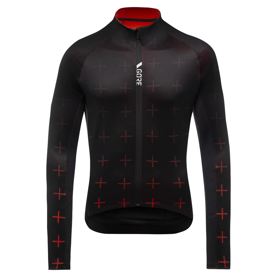 GORE WEAR C5 Thermo Trikot S Black/Fireball, S Black/Fireball