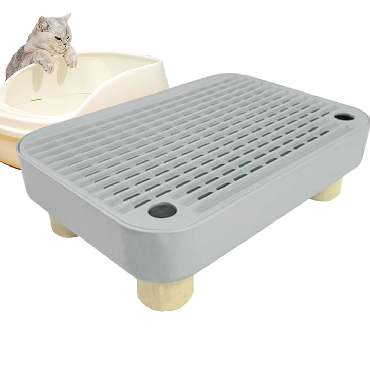 Katzenrampe Für Katzentoilette | Stufe Für Ältere Katzen Mit Filterfunktion | rutschfeste Kätzchen K