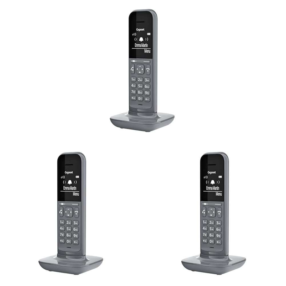 Gigaset CL390HX - Design DECT-Mobilteil mit Ladeschale - Fritzbox-kompatibel - Schnurloses Telefon f