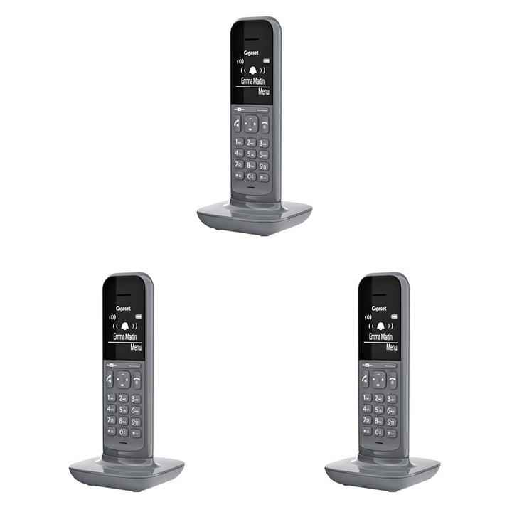 Gigaset CL390HX - Design DECT-Mobilteil mit Ladeschale - Fritzbox-kompatibel - Schnurloses Telefon f