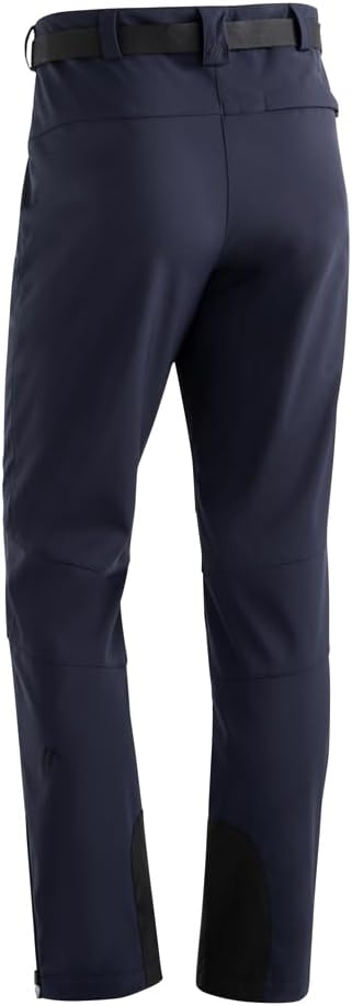 Maier Sports Tech Pants M, Warme Herren Wanderhose, Wasserabweisende Softshell-Outdoorhose für Trekk