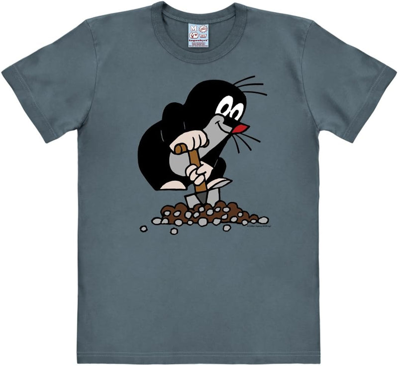 Logoshirt® TV I Der kleine Maulwurf I Hügel I T-Shirt Print I Damen & Herren I kurzärmlig I Lizenzie