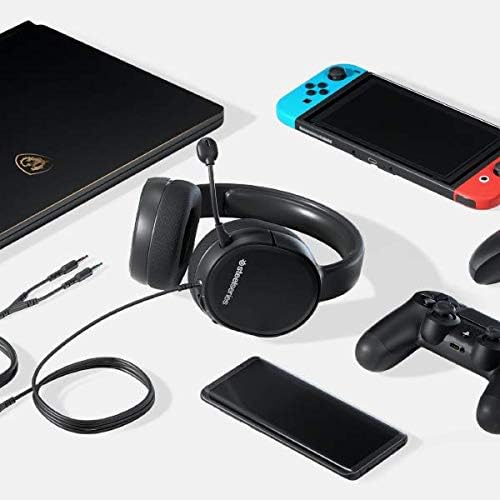 SteelSeries Arctis 1 All-Platform Gaming Over Ear Headset kabelgebunden Stereo Schwarz Mikrofon-Raus