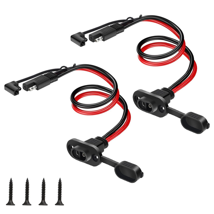 Linkstyle SAE-Schnellverbinder, SAE-Verlängerungskabel, 10 AWG, Stecker auf Buchse, Steckdose, Seite
