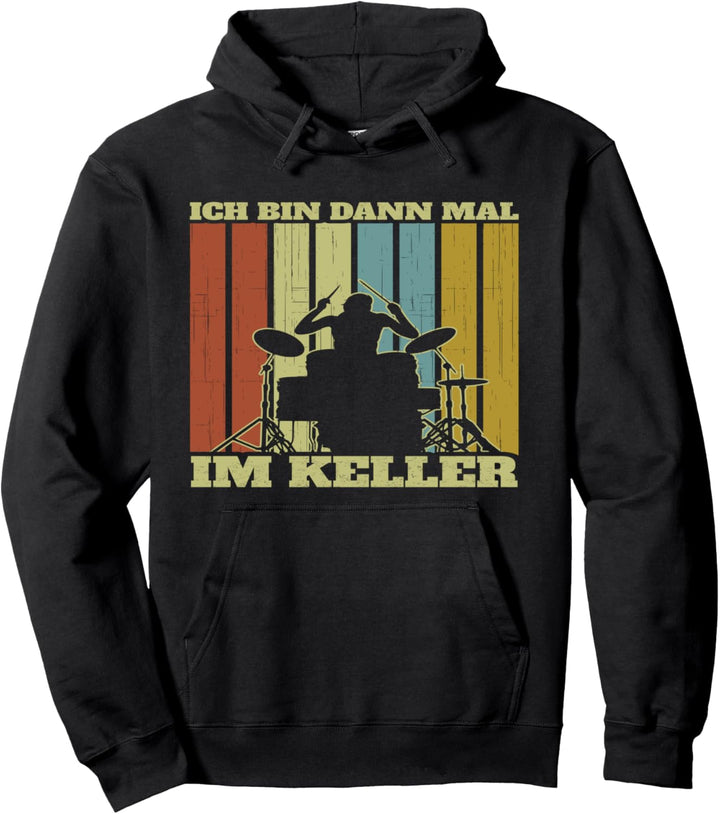 Schlagzeug Schlagzeuger Drummer Musiker Fun Spruch Pullover Hoodie