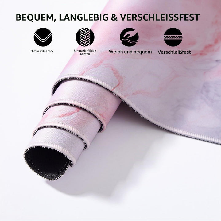 Schreibtischunterlage Mauspad, Mauspad XXXXL 1000 x 500mm, Mausunterlage Gross, Gaming Mouse Pad, Au
