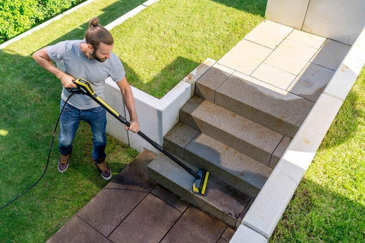 Kärcher PS 30 Plus Flächenreiniger Powerschrubber mit Seitendüse (kompatibel mit allen Kärcher Hochd