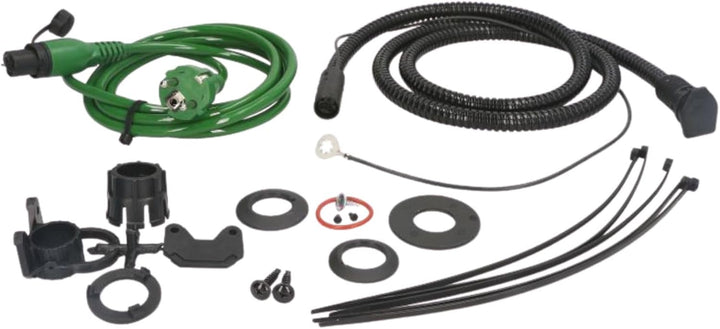 DEFA 450016 Batterie Ladegerät 12V 5A + 460785 WarmUp Anschluss Set 2,5m (Set, 2-teilig)