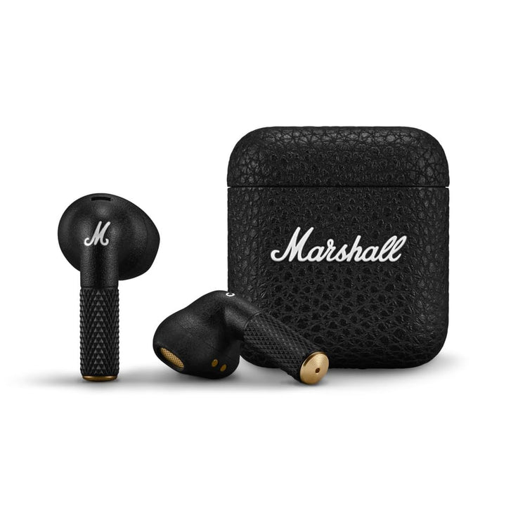 Marshall Minor IV Bluetooth Kopfhörer, Ohrhörer – Schwarz Schwarz Minor IV, Schwarz Minor IV