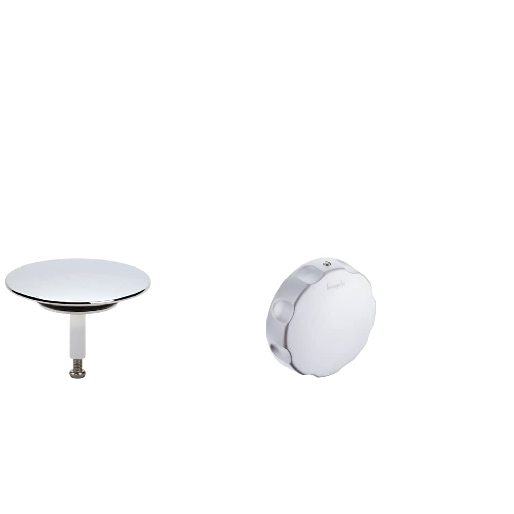 Hansgrohe Chrom-Wannendeckelventil 96153000 - Bad G 1.5, Flexaplus, Exafill und Excentra-Fill & Ersa