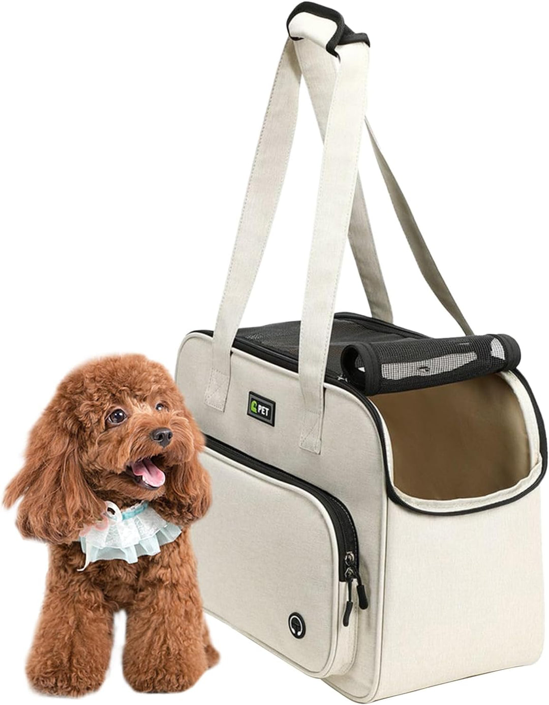 Welpen Tasche,Weiche Tragetasche Mit Grossen Fächern | Tragbare Haustiertasche Für Kleine Hunde Und