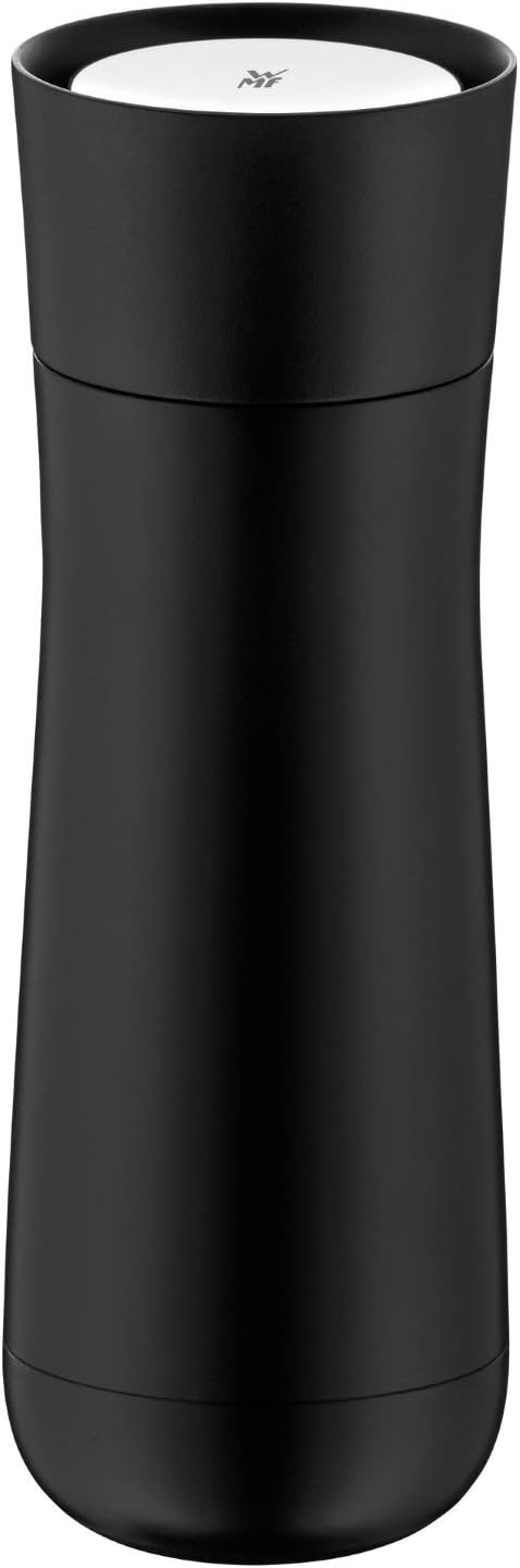 WMF Impulse Isolierbecher 350 ml, Thermobecher mit Automatikverschluss, 360°-Trinköffnung, hält Getr
