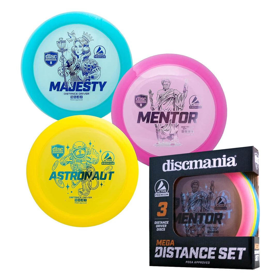 Discmania Mega Distance Set Active Premium