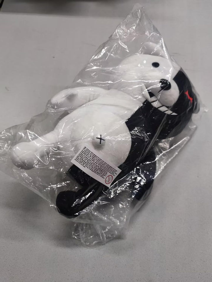 CoolChange Monokuma Bär Kuscheltier | Plüschtier für Danganronpa Fans | 41 cm