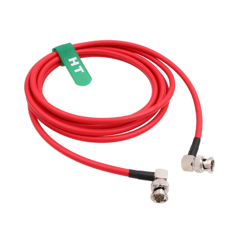 HangTon 12G 3G HD SDI Raw 4K 60fps Video Kabel Rechtwinklig BNC Canare LV-61S 75 ohm Koaxial Geschir