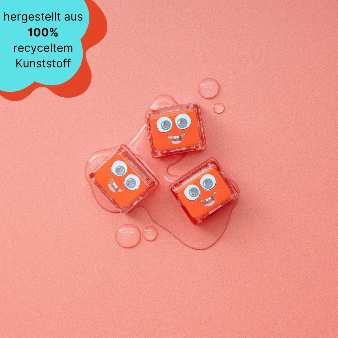 Glo Pals 4 leuchtende Würfel für EIN einzigartiges sensorisches Erlebnis und Magische Lichtshow für