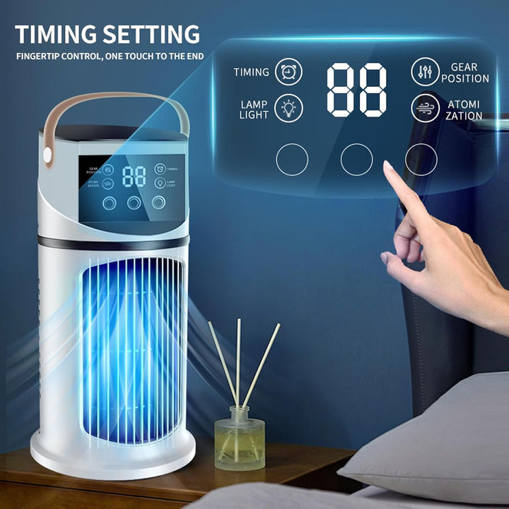 Säulenventilator | leistungsstarkes Multifunktionswerkzeug, Turmventilator mit 9 Geschwindigkeitsstu