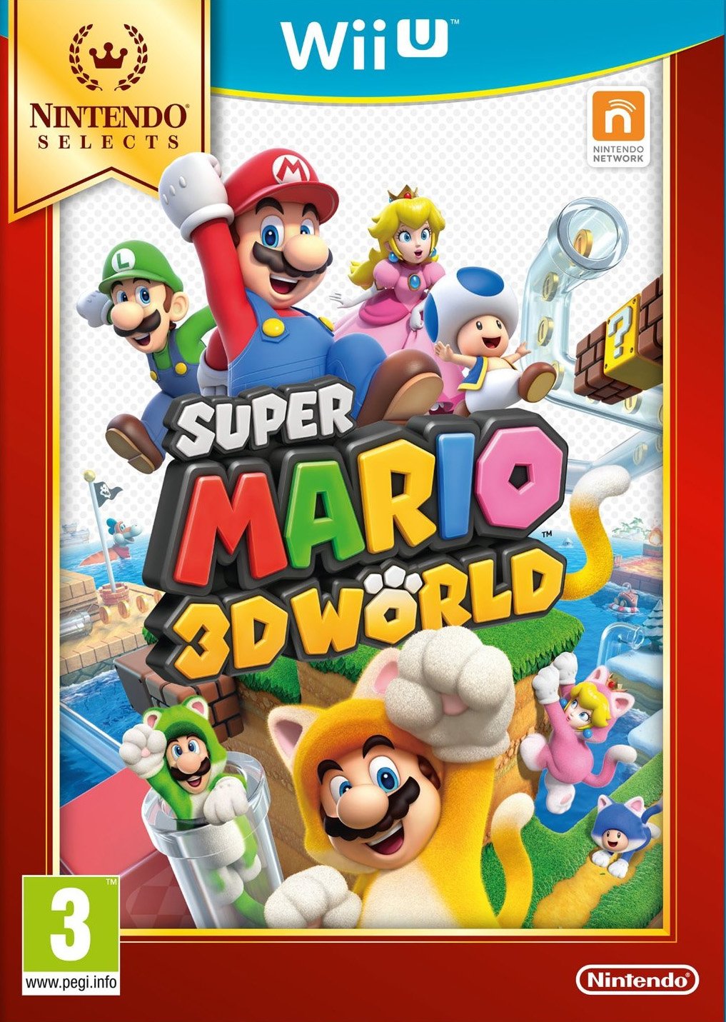 Nintendo Selects: Super Mario 3D World [Nintendo Wii U]