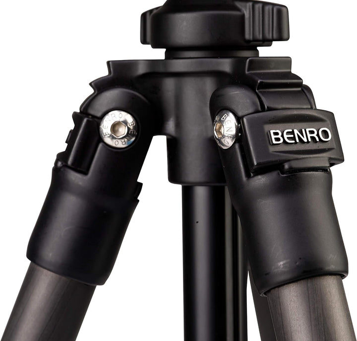 Benro Slim TSL08CN00 Carbon Stativ Kit mit Kugelkopf N00 Schwarz, Blau, Slim