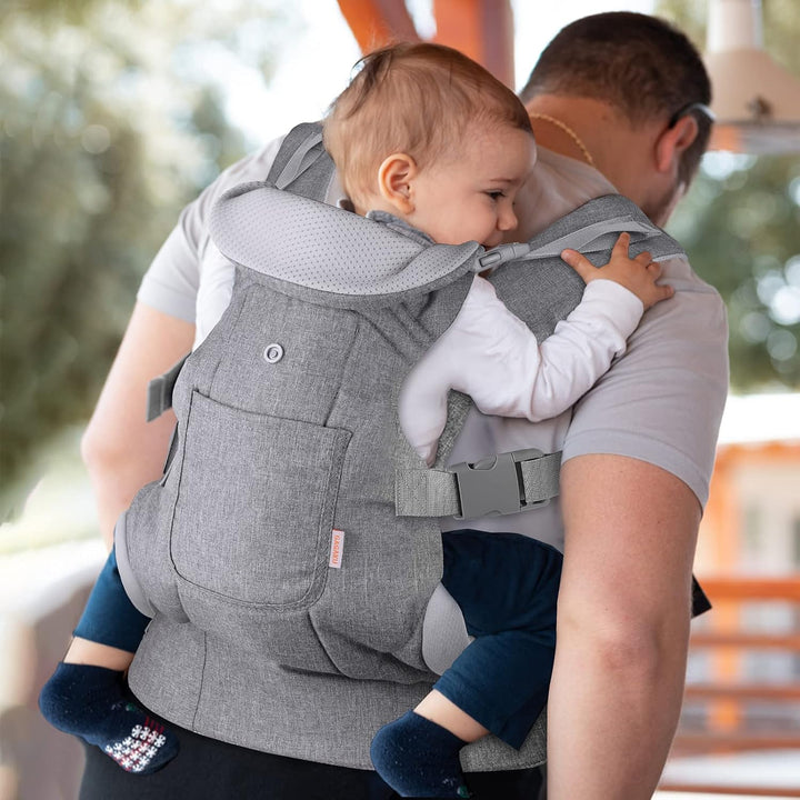 GAGAKU Babytrage für Babys Kleinkinder 0-36 Monate, Einfach zu Tragen Gesicht in Gesicht nach Vorne
