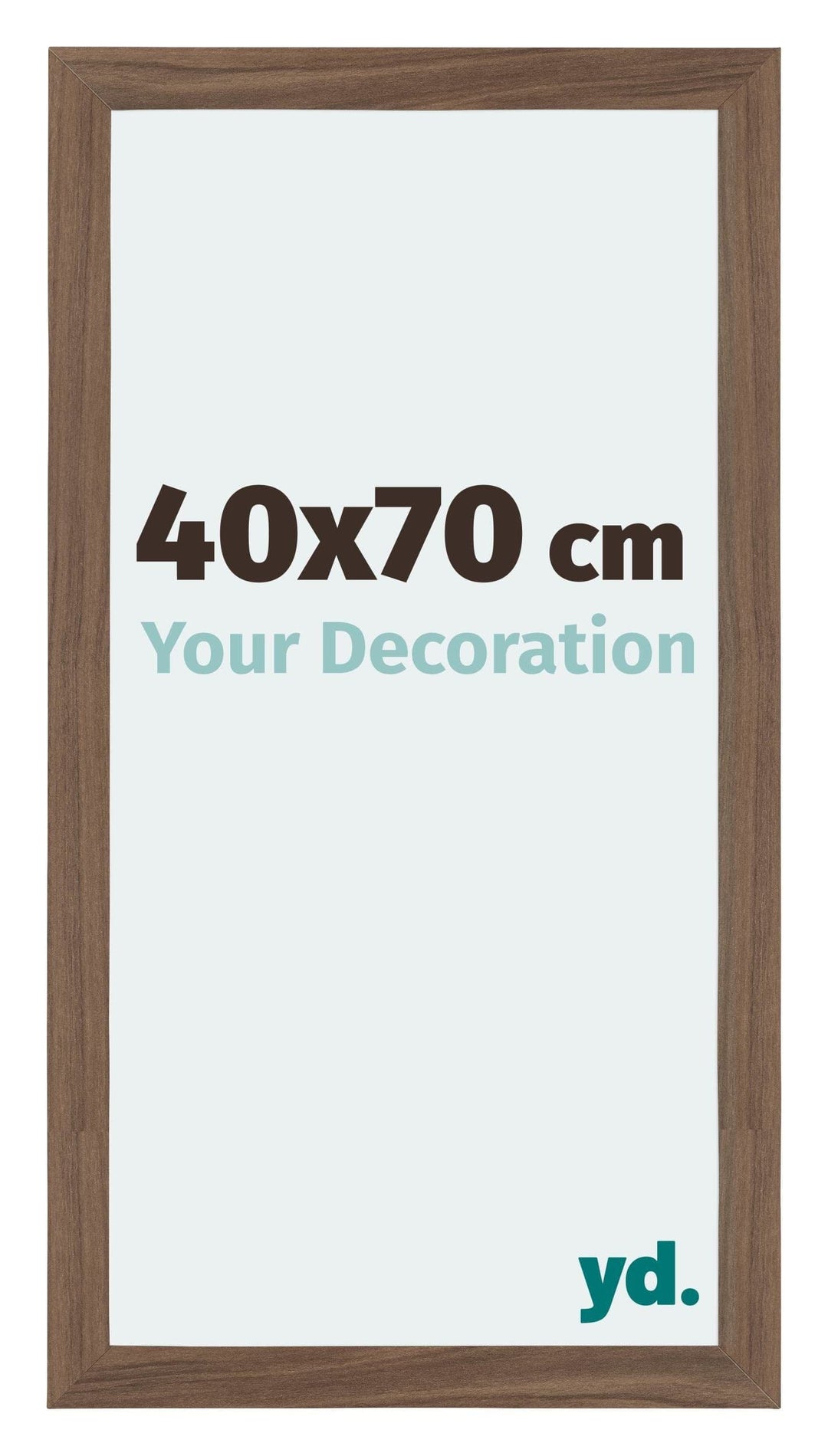 yd. Your Decoration - Bilderrahmen 40x70 cm - Bilderrahmen aus MDF mit Acrylglas - Antireflex - Ausg