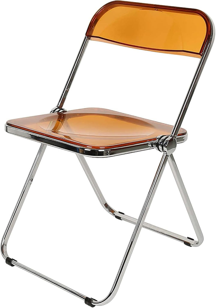 homewell Klappstuhl Angelstuhl Faltstuhl Acryl Campingstuhl praktisch robust leicht (braun 1 Stuhl),