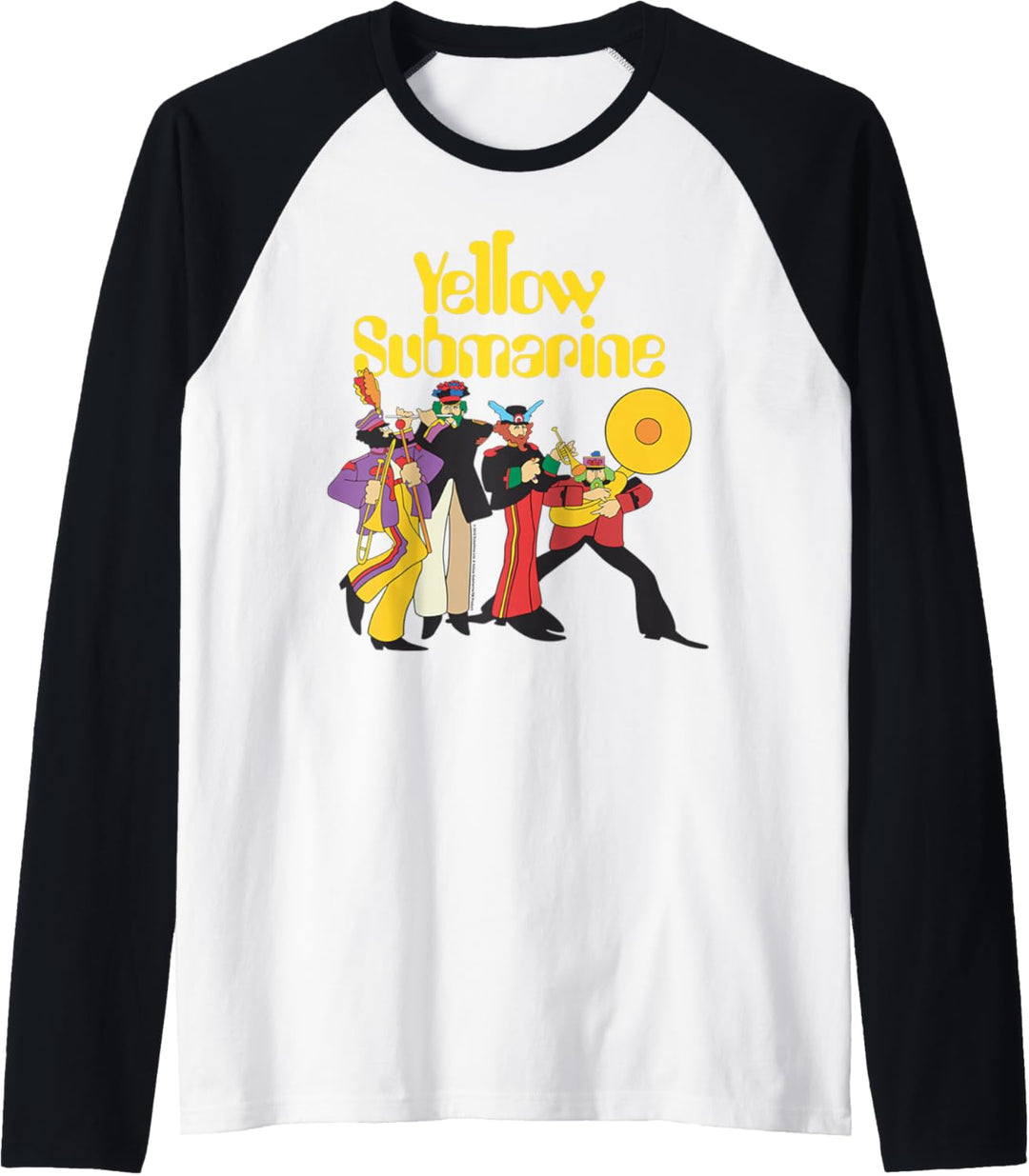 Die Beatles Yellow Submarine Party Raglan