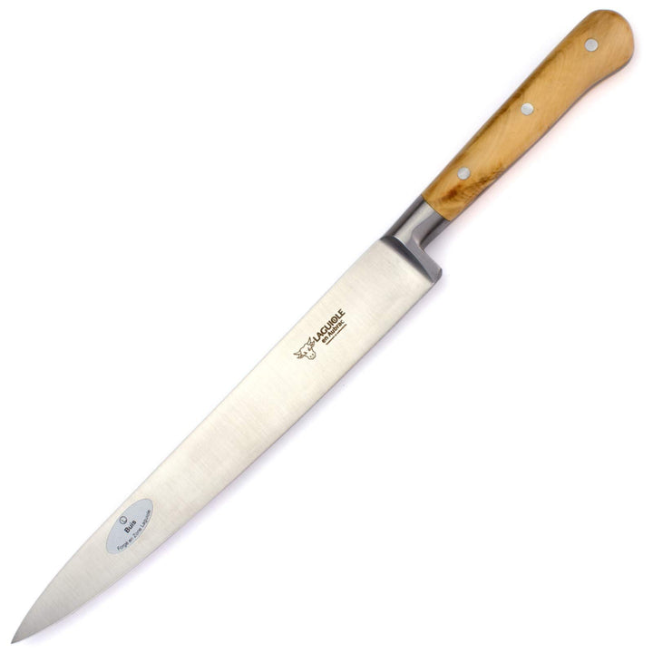 Laguiole en Aubrac Filetiermesser Küchenmesser - Klinge 20 cm - Griff Buchsbaum Holz - Geschmiedete