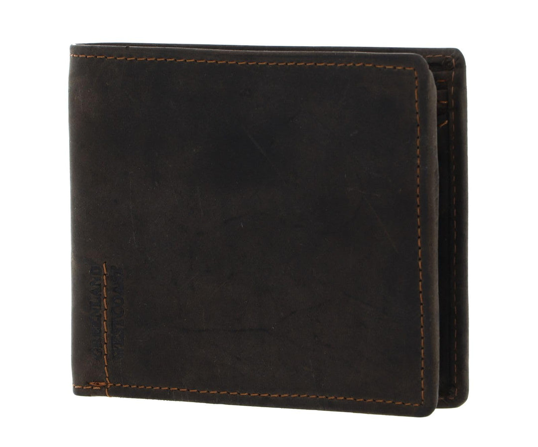 Greenland Portemonnaie 838, Farbe:braun