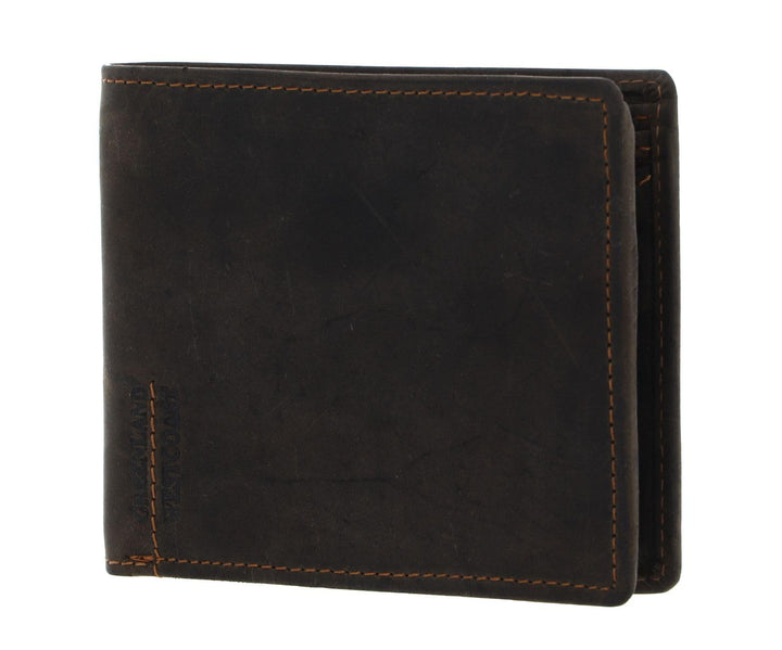 Greenland Portemonnaie 838, Farbe:braun