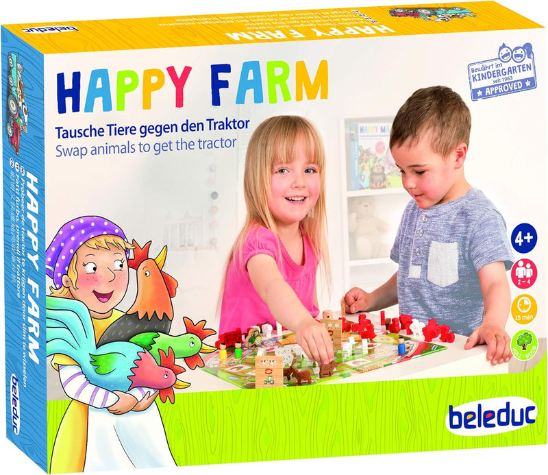 Beleduc 22710 - "Happy Farm" Spiel, Happy Farm