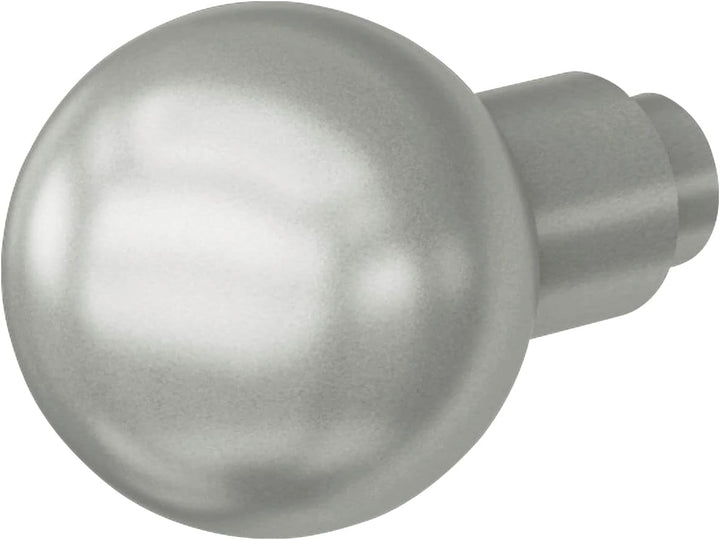 MARCHESI Drückerlochteil Kugelform - Türgriff rund für 8mm Vierkant - Türknauf mit 18mm Ansatz, Edel