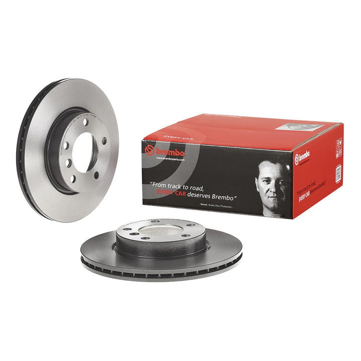 Brembo 09.5390.31 Vordere Bremsscheibe mit UV Lackierung, Anzahl 2