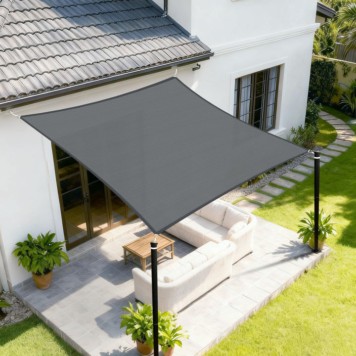 Sunnylaxx 2x3m Sonnensegel Rechteckig,420D Oxfordgewebe Wasserdicht Sonnenschutz Sunsegel UV-Schutz,