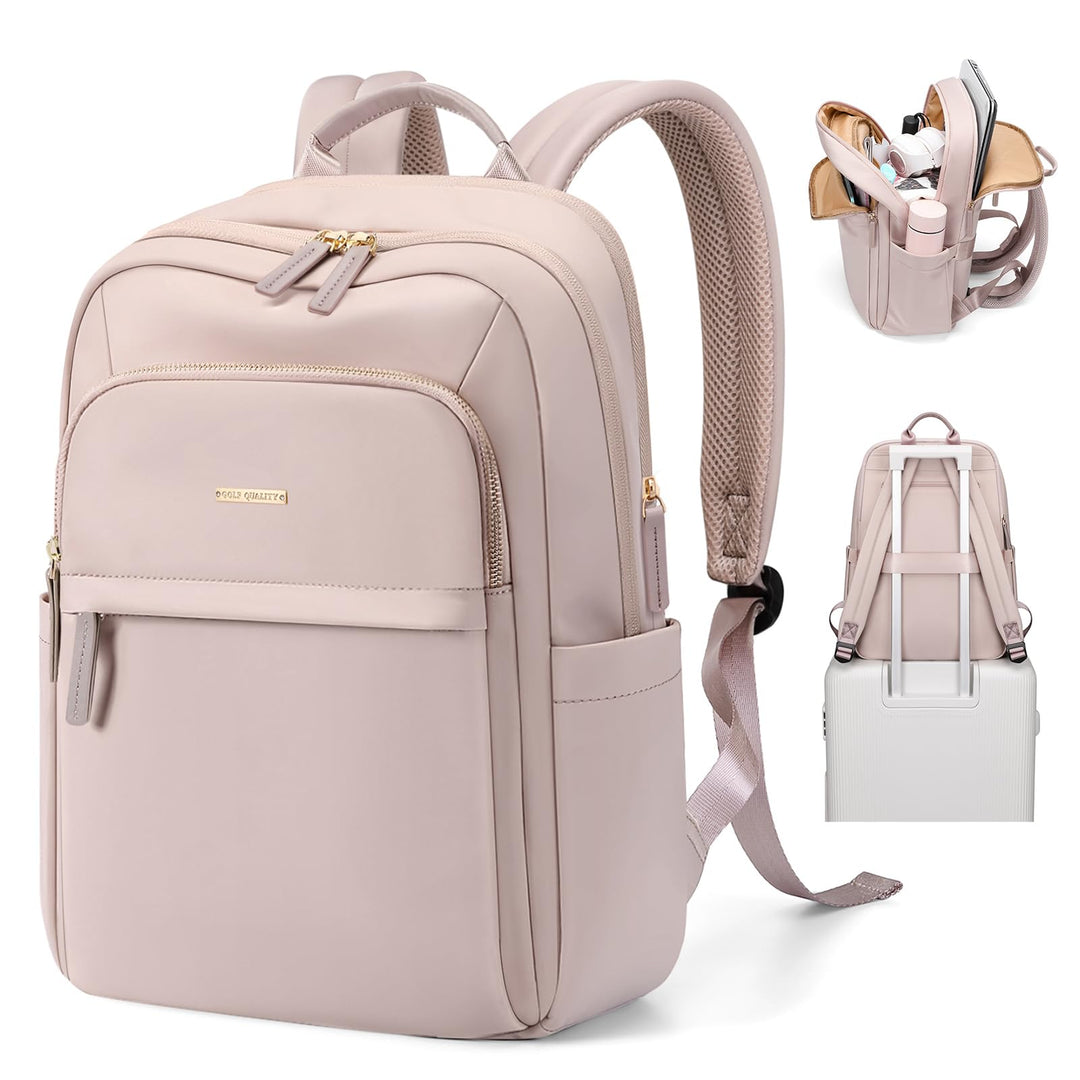 Rucksack Damen Herren, Laptop Schulrucksack,Women Travel Backpack Elegant für Uni Reise Büro, Tagesr