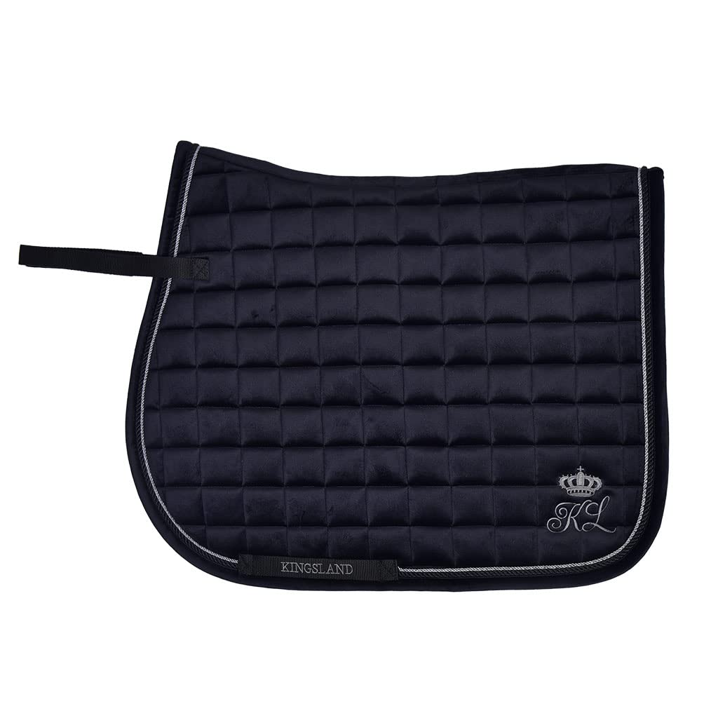 Kingsland Schabracke, Samtschabracke KLmya Velvetschabracke, Schwarz Schwarz Dressage, Schwarz Dress