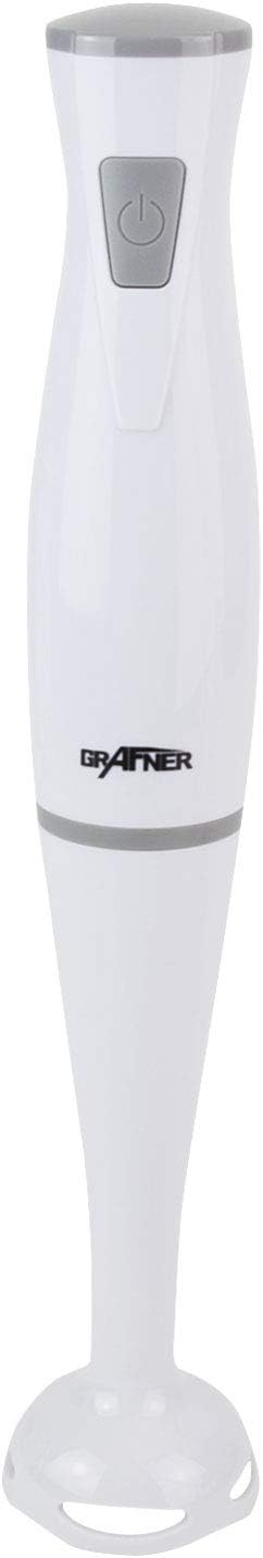 Grafner Stabmixer Set 3in1 mit Pürierstab, Mixer- und Schneebesenaufsatz, BPA-freies & spülmaschinen