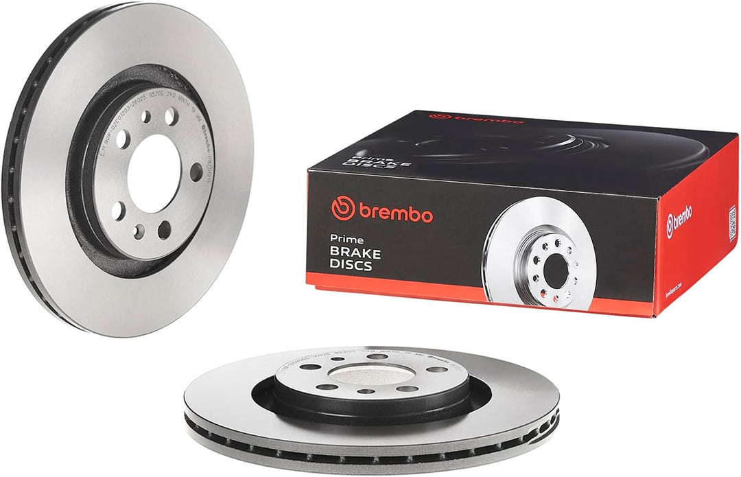 Brembo 09.7012.11 Vordere Bremsscheibe mit UV Lackierung, Anzahl 2 Single, Single