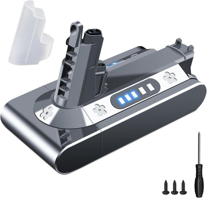DTK Premium Akku für Dyson V10, kompatibel mit Dyson V10 SV12, Cyclone, Animal, Absolute, Fluffy, Mo